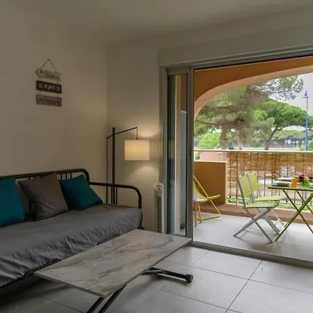 Port D'hyeres Et Pkg Gratuit 아파트 *